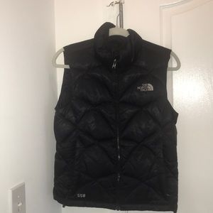 The North Face Black Puffer Vest